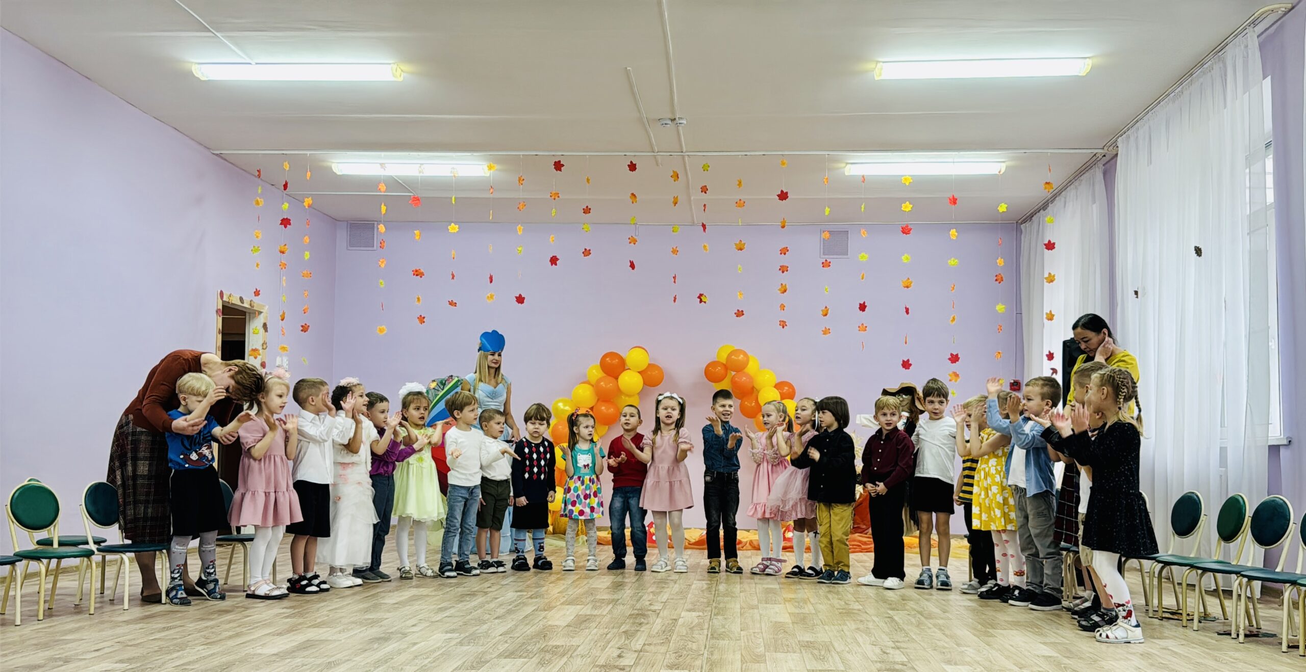 Подробнее о статье Как мы осень встречали! 🍂🎉